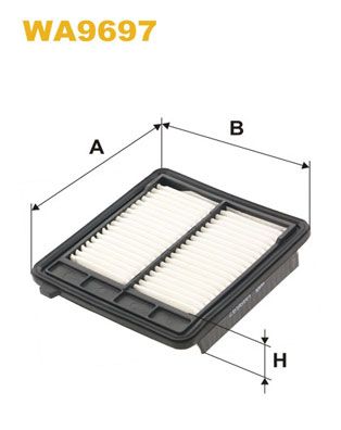 WIX FILTERS Воздушный фильтр WA9697